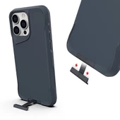 Apple iPhone 15 Pro Max - Kılıf Airbag Kenarlı T-Max Mat Standlı Kapak thumbnail 6