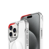 Apple iPhone 15 Pro - Kılıf Magsafe Şarj Özellikli T-Max Standlı Kapak thumbnail 6