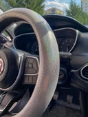 Hologram Noktalı Janjanlı Direksiyon Kılıfı Beyaz - 5