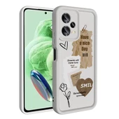 Xiaomi Redmi Note 12 5G - Kılıf Kamera Korumalı Baskılı Arka Yüzey Klas Kapak - 3