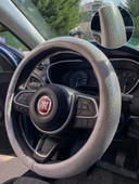 Hologram Noktalı Janjanlı Direksiyon Kılıfı Beyaz - 1