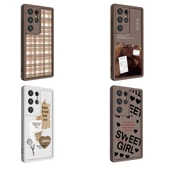 Samsung Galaxy S23 Ultra - Kılıf Kamera Korumalı Baskılı Arka Yüzey Klas Kapak thumbnail 7