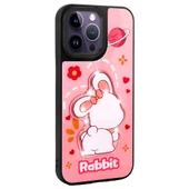 Apple iPhone 14 Pro Max - Kılıf Parlayan Kabartmalı İkonik Figürlü Amas Silikon Kapak thumbnail 4