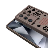 Samsung Galaxy S23 Ultra - Kılıf Kamera Korumalı Baskılı Arka Yüzey Klas Kapak thumbnail 5
