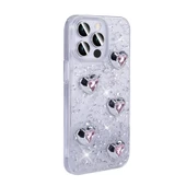 Apple iPhone 14 Pro Max - Kılıf Airbagli Simli Arka Yüzey Işıltı Silikon Kapak thumbnail 3