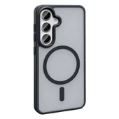 Samsung Galaxy S24 Plus - Kılıf Magsafe Şarj Özellikli Mat Arka Yüzey Sio Kapak thumbnail 8