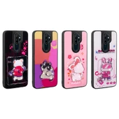 Oppo A9 2020 - Kılıf Parlayan Kabartmalı İkonik Figürlü Amas Silikon Kapak thumbnail 5