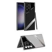 Samsung Galaxy S23 Ultra - Kılıf Kamera Korumalı Suni Deri Tasarım Yeni Seri Procase Kapak - 6