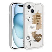 Apple iPhone 15 - Kılıf Kamera Korumalı Baskılı Arka Yüzey Klas Kapak - 3
