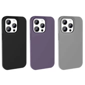 Apple iPhone 14 Pro - Kılıf Magsafe Şarj Özellikli Sıvı Teknolojili Silinebilir Sert Kivi Kapak thumbnail 7