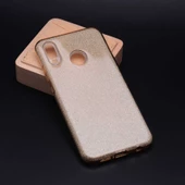 Huawei P20 Lite - Kılıf Simli Koruyucu Shining Silikon thumbnail 1