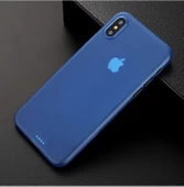 Apple iPhone X - Kılıf 1.Kalite Mat Ultra İnce PP Kapak thumbnail 1