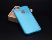 Huawei Y7 2018 - Kılıf Simli Koruyucu Shining Silikon - 1