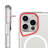 Apple iPhone 16 Pro - Kılıf Magsafe Şarj Özellikli T-Max Magsafe Kapak thumbnail 4