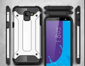 Samsung Galaxy J6 - Kılıf Çift Katman Zırh Tank Crash Military Kapak thumbnail 2