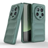 Xiaomi Mi 13 Ultra Kılıf Esnek TPU Oyuklu Arka Yüzey Tasarımlı Etnik Silikon Kapak thumbnail 1