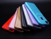 Huawei Y7 2018 - Kılıf Simli Koruyucu Shining Silikon - 3
