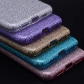 Huawei P20 - Kılıf Simli Koruyucu Shining Silikon thumbnail 2