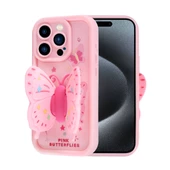 Apple iPhone 15 Pro Max - Kılıf Kamera Korumalı Figür Tasarımlı Kapya Kapak - 2