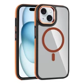 Apple iPhone 14 - Kılıf Magsafe Şarj Özellikli Mat Görünümlü Solo Kapak thumbnail 1