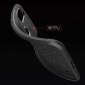 Xiaomi Mi 8 SE - Kılıf Auto Focus Karbon Niss Silikon Kapak thumbnail 3