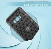 Samsung Galaxy S8 Plus - Kılıf Yüzüklü Karbon Ravel Silikon Kapak thumbnail 2