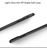 Apple iPhone X - Kılıf 1.Kalite Mat Ultra İnce PP Kapak thumbnail 4