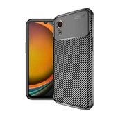 Samsung Galaxy Xcover7 - Kılıf Auto Focus Karbon Negro Silikon Kapak thumbnail 1
