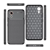 Samsung Galaxy Xcover7 - Kılıf Auto Focus Karbon Negro Silikon Kapak thumbnail 8