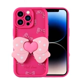 Apple iPhone 14 Pro - Kılıf Kamera Korumalı Figür Tasarımlı Kapya Kapak - 1