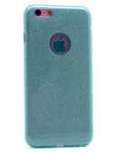 Apple iPhone 7 - Kılıf Simli Koruyucu Shining Silikon thumbnail 1