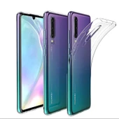 Huawei P30 - Kılıf Şeffaf Soft Slim Fitt Süper Silikon Kapak thumbnail 2