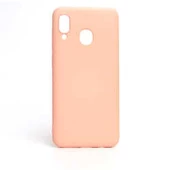 Samsung Galaxy A20 - Kılıf Mat Koruyucu içi Kadife İnci Silikon thumbnail 5