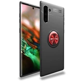 Samsung Galaxy Note 10 - Kılıf Yüzüklü Karbon Ravel Silikon Kapak thumbnail 1