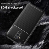 Huawei Mate 20 Lite - Kılıf Auto Focus Karbon Negro Silikon Kapak thumbnail 8