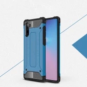 Samsung Galaxy Note 10 - Kılıf Çift Katman Zırh Tank Crash Military Kapak thumbnail 1