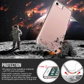 Apple iPhone 8 - Kılıf Şeffaf Sert Koruyucu Gard Silikon thumbnail 5