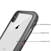 Apple iPhone XS Max 6.5 - Kılıf 360 Korumalı 1-1 Su Geçirmez Kılıf - 8