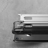 Apple iPhone XR 6.1 - Kılıf Çift Katman Zırh Tank Crash Military Kapak thumbnail 3