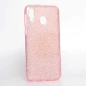 Samsung Galaxy M20 - Kılıf Simli Koruyucu Shining Silikon thumbnail 4