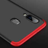 Samsung Galaxy A30 - Kılıf Parmak izi Yapmayan 3 Parça Ays Kapak thumbnail 5