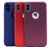 Apple iPhone XS Max 6.5 - Kılıf Mat Soft Premier Silikon Kapak thumbnail 5