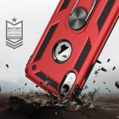 Apple iPhone XR 6.1 - Kılıf Yüzüklü Zırh Tank Vega Kapak thumbnail 7