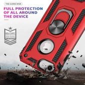 Apple iPhone 8 - Kılıf Yüzüklü Zırh Tank Vega Kapak thumbnail 7