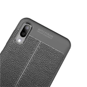 Samsung Galaxy M10 - Kılıf Auto Focus Karbon Niss Silikon Kapak thumbnail 4