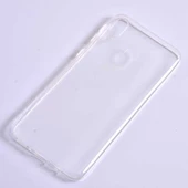 Samsung Galaxy M20 - Kılıf Şeffaf Soft Slim Fitt Süper Silikon Kapak thumbnail 1