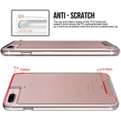 Apple iPhone 7 Plus - Kılıf Şeffaf Sert Koruyucu Gard Silikon thumbnail 3