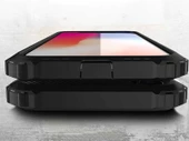 Apple iPhone XR 6.1 - Kılıf Çift Katman Zırh Tank Crash Military Kapak thumbnail 4