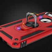 Apple iPhone 8 - Kılıf Yüzüklü Zırh Tank Vega Kapak thumbnail 5