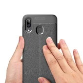 Huawei Honor 8C - Kılıf Auto Focus Karbon Niss Silikon Kapak thumbnail 5